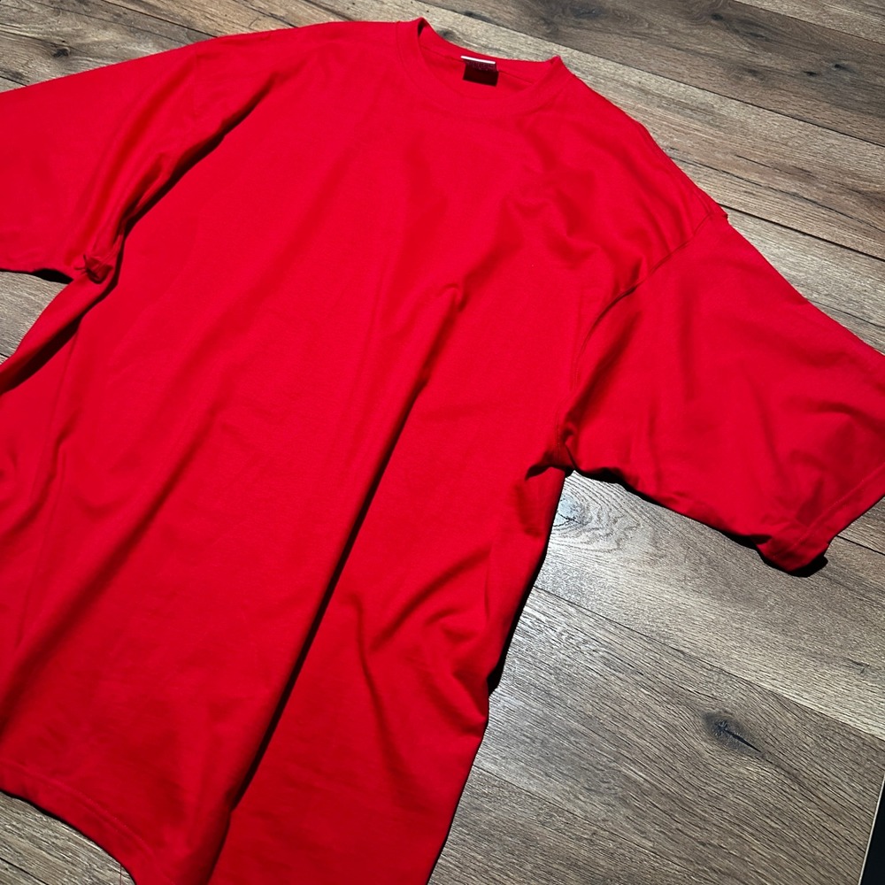 Vintage Pluma Red Heavyweight Cotton T-Shirt Mens XXL